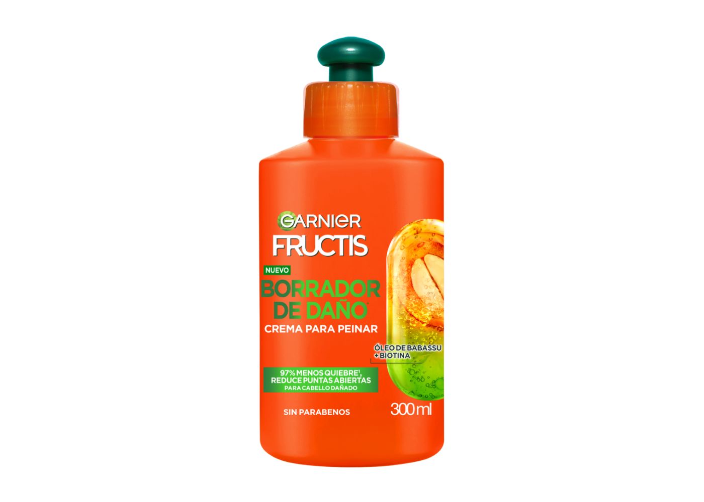 Crema para peinar Fructis Borrador de Daño Largo Perfecto 300ml